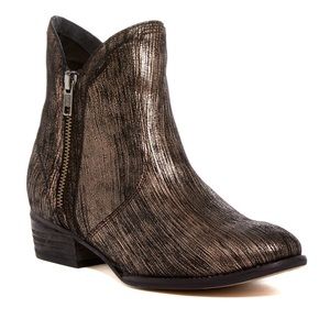 Seychelles Graphite Lucky Penny Leather Bootie